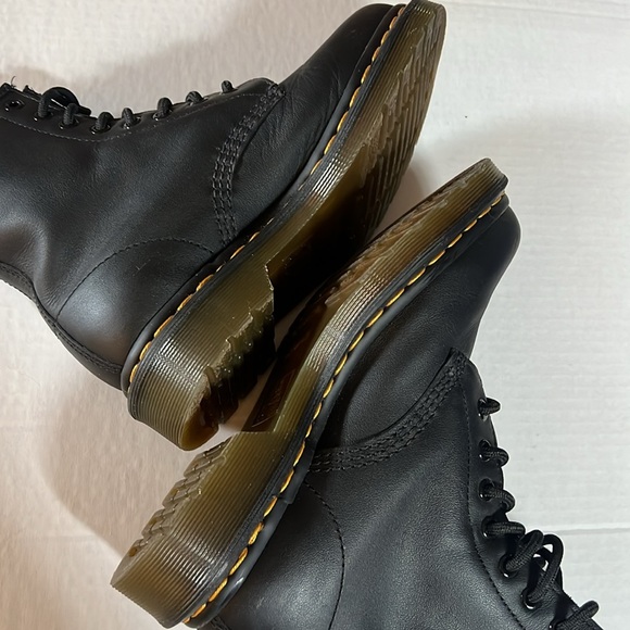 DOC MARTENS 1460 VONDA FLORAL LEATHER LACE UP BOOTS Size 6 - Picture 8 of 11